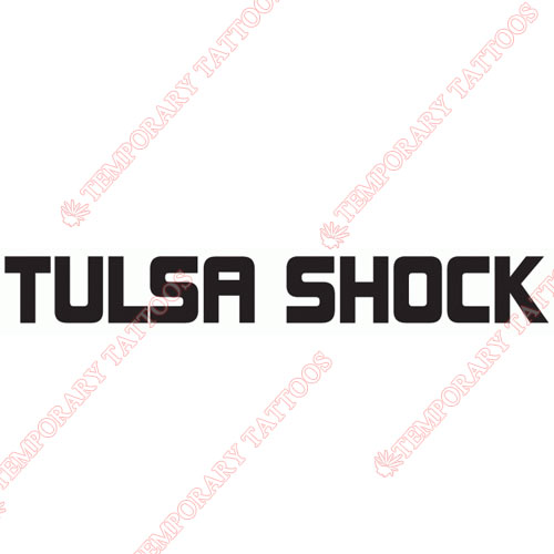 Tulsa Shock Customize Temporary Tattoos Stickers NO.8584